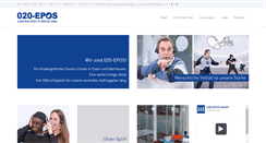 Desktop Screenshot of 020epos.de